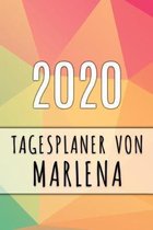 2020 Tagesplaner von Marlena: Personalisierter Kalender f�r 2020 mit deinem Vornamen
