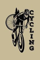 Cycling: Blank Paper Sketch Book - Artist Sketch Pad Journal for Sketching, Doodling, Drawing, Painting or Writing