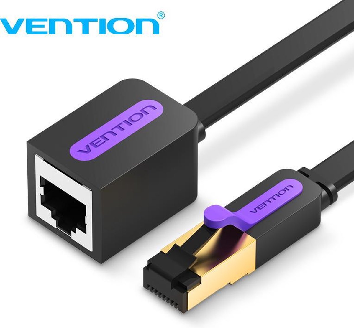 Vention Internet Verlengkabel CAT 7 - SSTP LAN kabel - 10 GB/s & 600 MHz - 10 meter