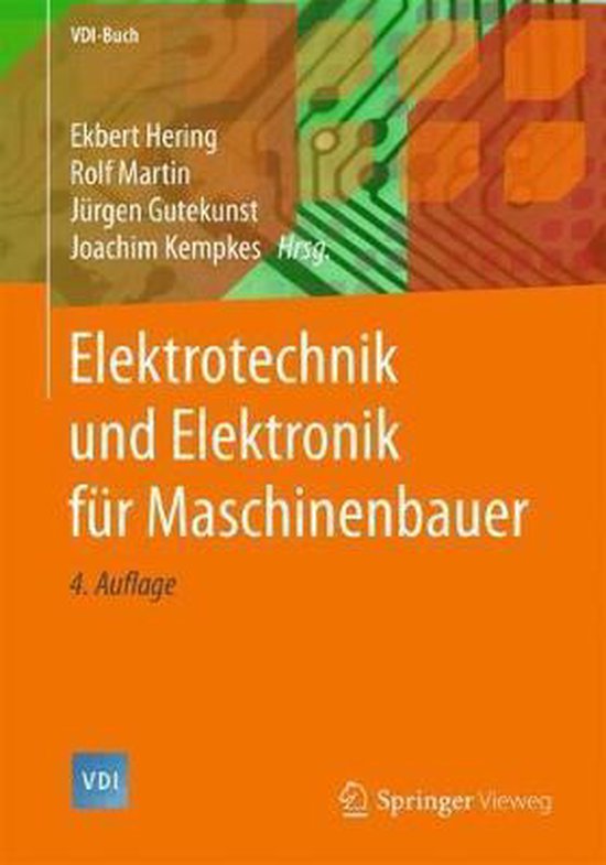 VDI-Buch- Elektrotechnik und Elektronik für Maschinenbauer ...