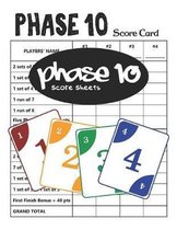 Phase 10 Score Sheets