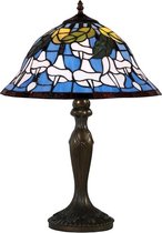 40,5 x 59 cm - Lampen - Tafellamp Tiffany Style - Glas in lood Design tafellamp