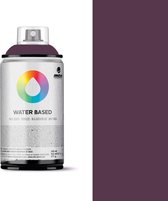 MTN Donker blauwviolet waterbasis spuitverf - 300ml lage druk en matte afwerking