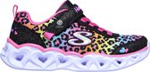 Skechers Sneakers - Maat 35 - Meisjes - zwart/roze/wit