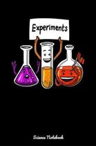 Experiments Science Notebook