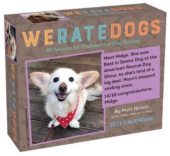 We Rate Dogs Boxed Kalender 2021 Bol We Rate Dogs Boxed Kalender 2021 Bol