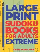 Large Print Sudoku Books For Adults Extreme