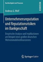 Unternehmensreputation Und Reputationsrisiken Im Bankgeschaft