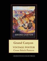 Grand Canyon: Vintage Poster Cross Stitch Pattern