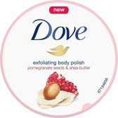 Dove Body Scrub - bodycreme - bodybutter - shea butter - hydraterend - huidverzorging