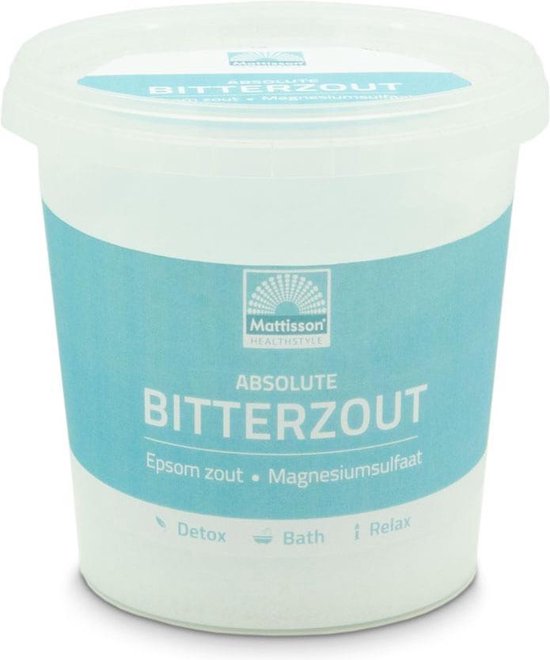 Mattisson - Bitterzout - Epsom zout - Magnesiumsulfaat - 650 Gram