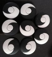 2x Thumb grips - P- Ball Zwart - Nintendo Switch en Ninetendo Switch OLed
