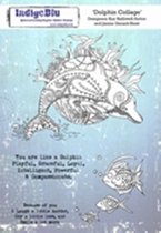 IndigoBlu A5 | Dolphin Collage