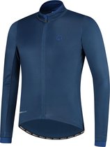 Rogelli Essential Fietsshirt - Lange Mouwen - Heren - Blauw - Maat S