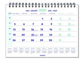 Brepols Kalender 2021 • Maandkalender • Spiraal • 43 x 31,5 cm