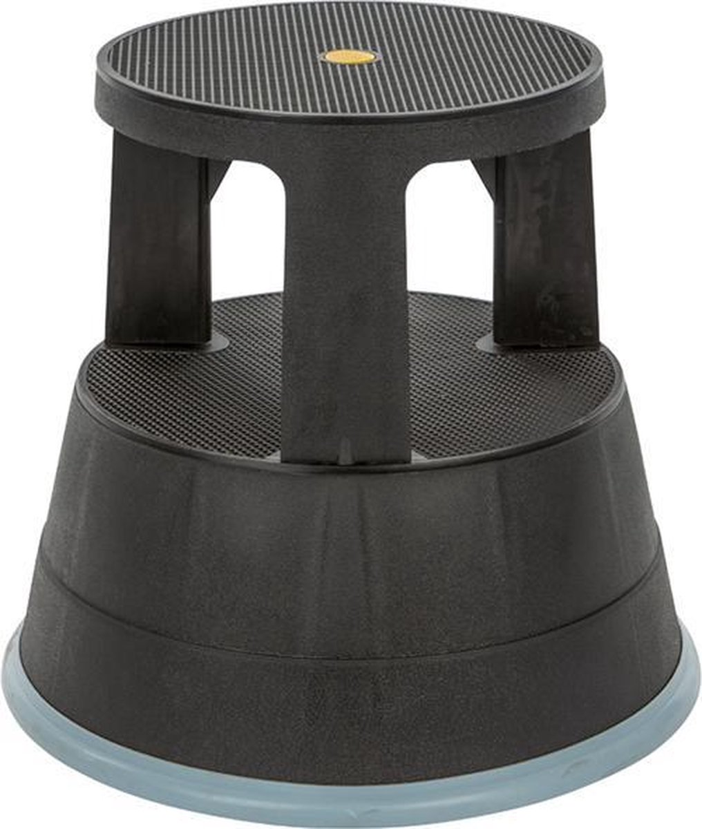 ESCALO Kick Step opstapje kunststof zwart