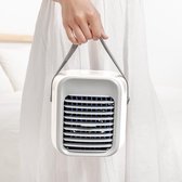 Air cooler - USB Airco cooler - led - Luchtkoeler - Draagbaar - Ventilator - Blauw
