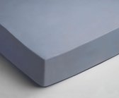 Comfortabele Jersey Eenpersoons Hoeslaken Ijsblauw | 80/90x200 | Zacht En Soepel | Voor Een Goede Nachtrust