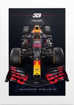 Max Verstappen (Red Bull Racing F1 2020) - Foto op Forex - 90 x 120 cm