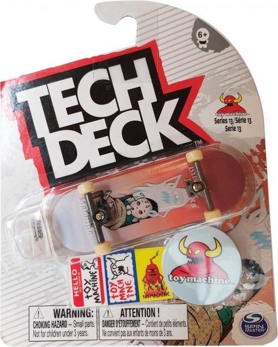 Details about   TECK DECK 96MM TOY MACHINE COLLIN PROVOST FINGERBOARD RARE SEALED PACKAGE A2 