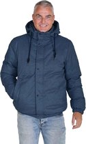 BJØRNSON MARCO Winterjas Warm Gewatteerd Heren - Maat 6XL - Donkerblauw