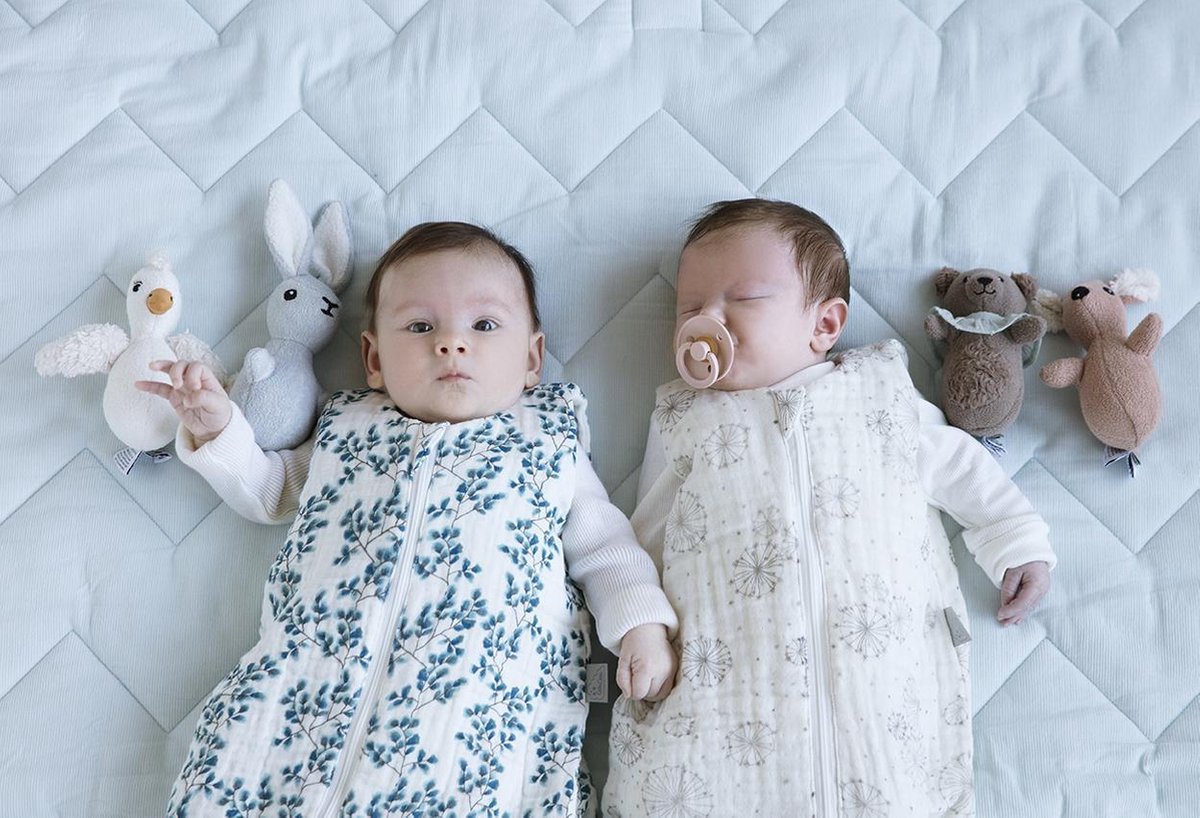 Baby slaapzak hydrofiel - 0-6 maanden - mustard