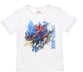 Marvel Ultimate Spider-Man - T-shirt - Model "Zzipp" - Wit - 98 cm - 3 jaar - 100% Katoen