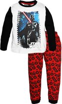 Star Wars pyjama maat 104, zwart/rood