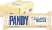 Pandy Low Sugar Protein Bar Chocolate with Creamy Milk - Eiwitrepen - 18 x 35 g