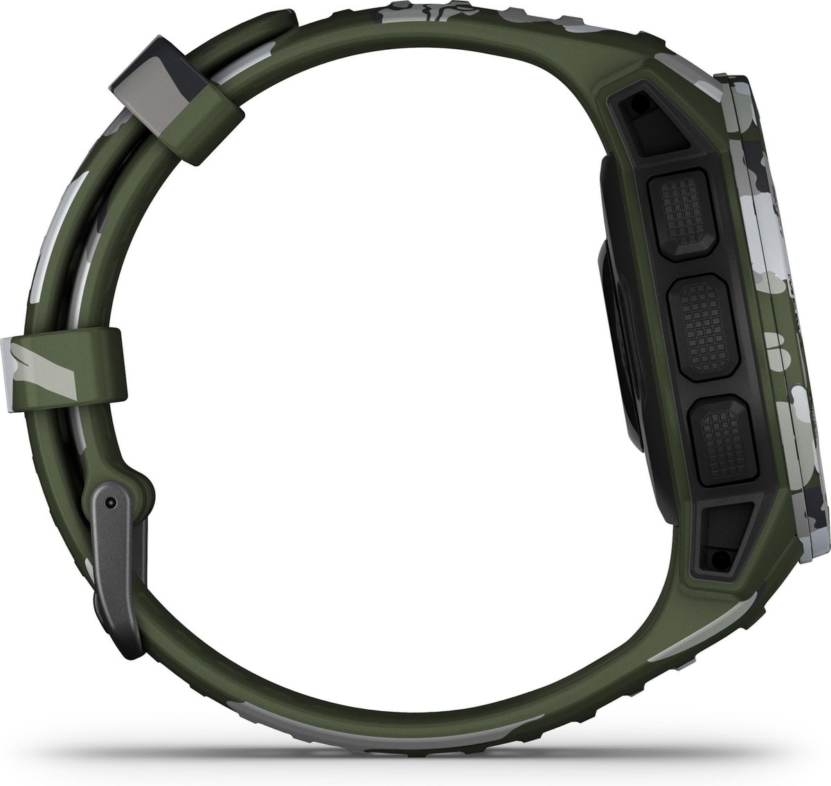 Afbeelding 3 van Garmin Instinct Solar Smartwatch 45mm Groen Camo Edition