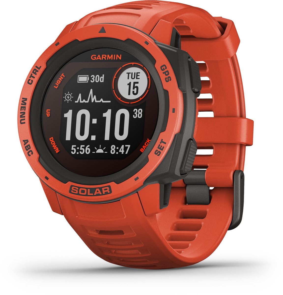 Garmin Instinct Solar - Smartwatch - Robuust GPS - afbeelding 2
