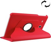 Let op type!! Voor Samsung Galaxy Tab A 7.0 (2016) / T280 / T285 360 graden draaibaar Litchi structuur horizontaal flip effen Kleur lederen hoesje met houder(rood)