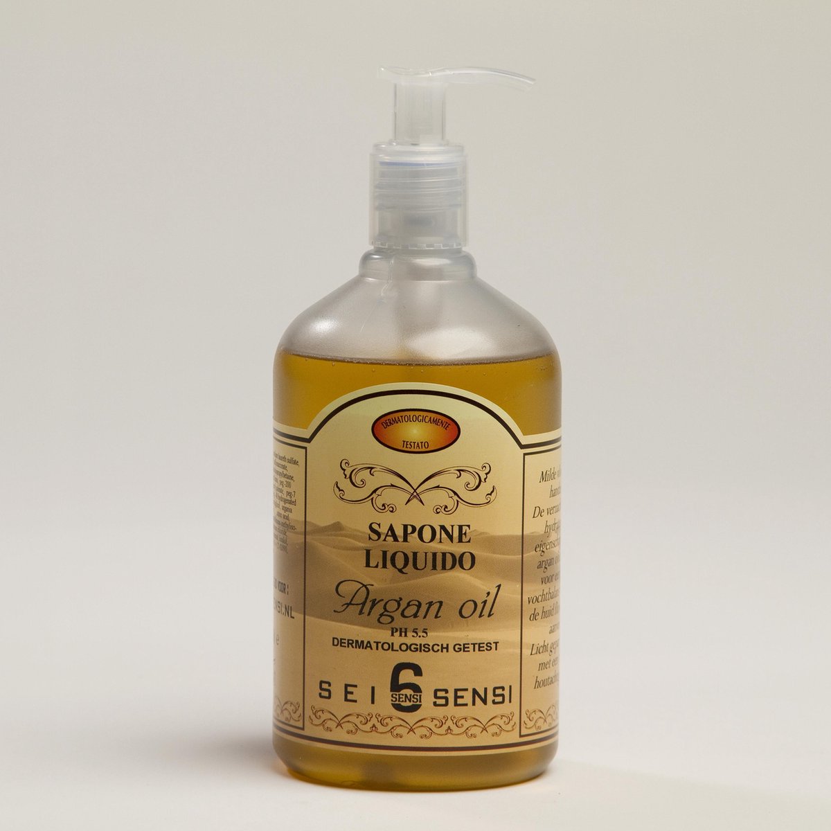 6Sensi - Vloeibare (hand)zeep met Arganolie - 500 ml