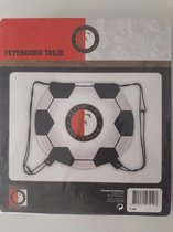 Feyenoord gymtas - zwemtas - wit/zwart met logo