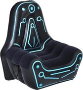 Opblaasbare stoel Bestway Gamer 112 x 99 x 125 cm Zwart