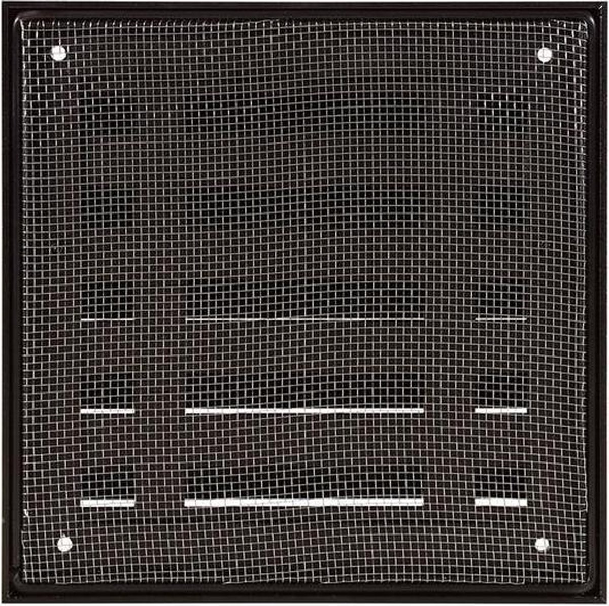 Grille de hotte 433/S Renson RAL 7016 210x210mm