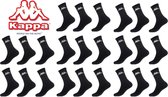 Kappa chaussettes de sport noires mega multipack 12 paires taille 35/38