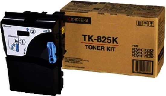TK-825K Kyocera Mita KM-C2520 Toner kit Zwart