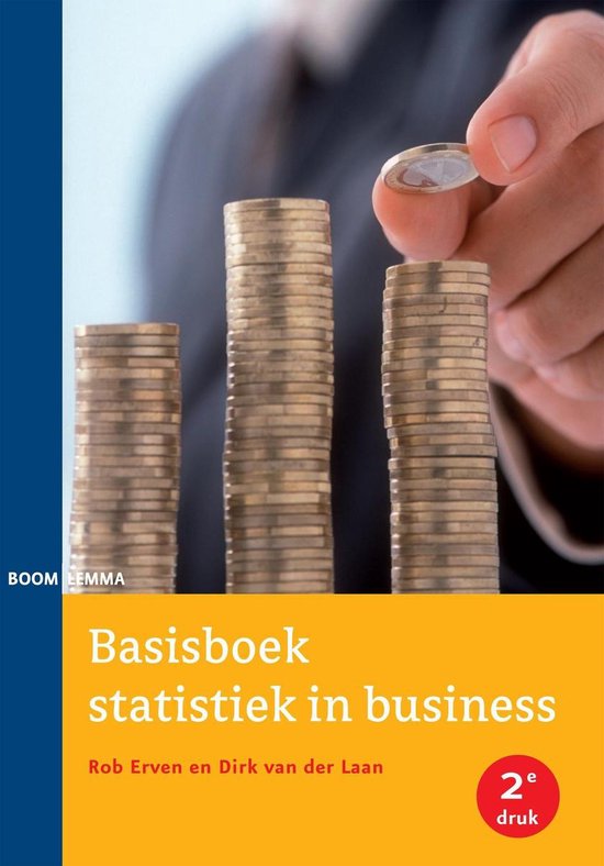Cover van het boek 'Basisboek statistiek in business'