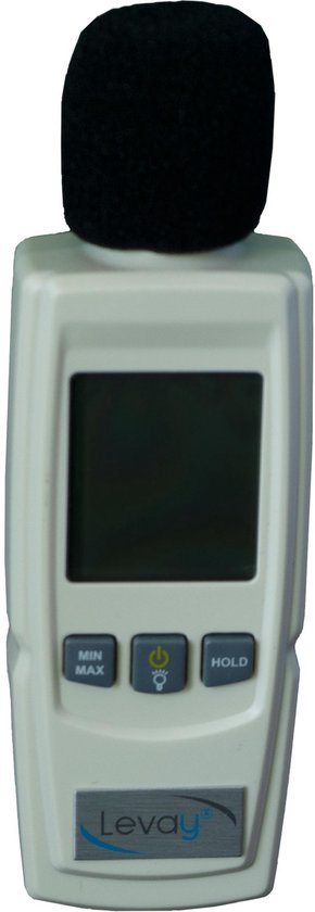 Decibelmeter - Digitale geluidsmeter - Geluidsniveaumeter DB - Levay