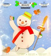 Kerst Kerstmis Sneeuwpop Versieren - Bouw je eigen Kerstman decoratie - Jongens kinderen speelgoed