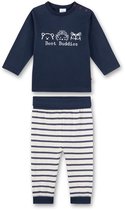 Sanetta baby pyjama jongen Blue Animals 74
