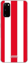 Samsung Galaxy S20 Hoesje Transparant TPU Case - Sparta Rotterdam #ffffff