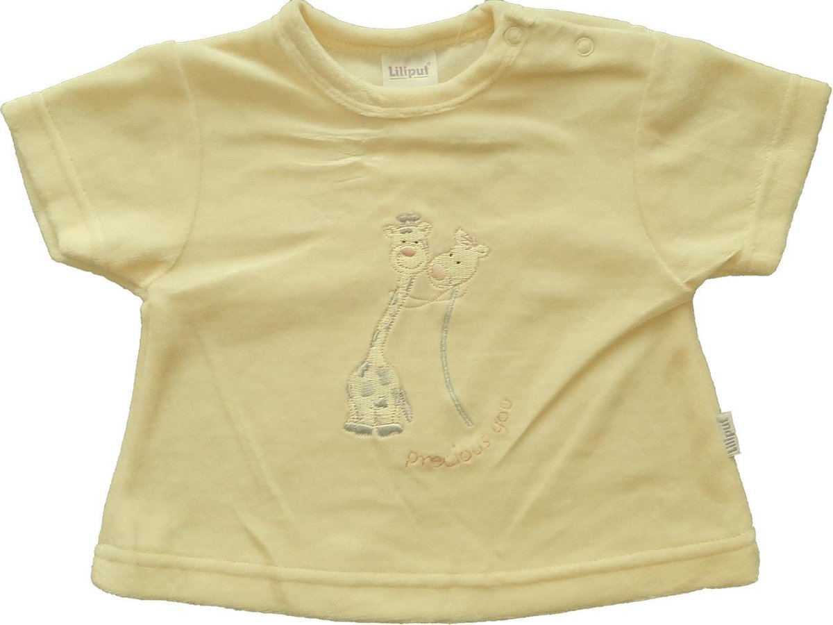 Liliput shirtje giraffe geel