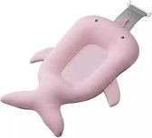 Badkussen baby badverkleiner walvis roze - Popjes & Zo