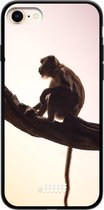 iPhone 7 Hoesje TPU Case - Macaque #ffffff