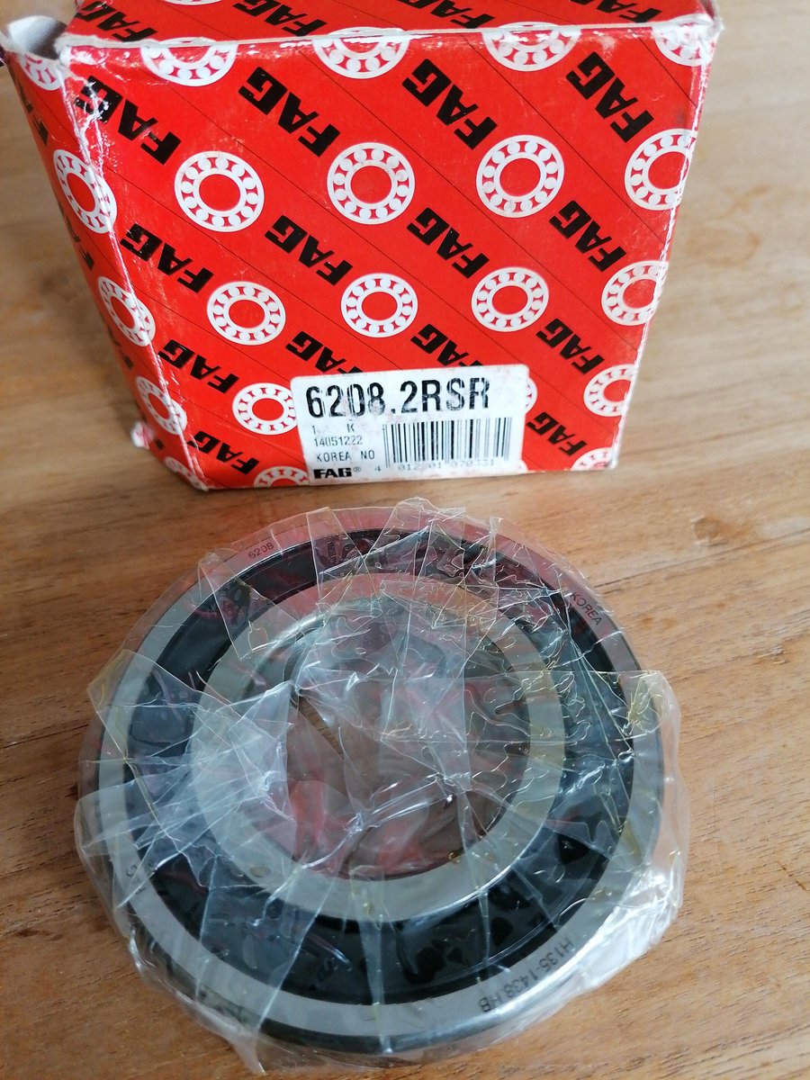 FAG 6208-2RSR-C3 - Roulement à Billes Rainuré - Une Rangée