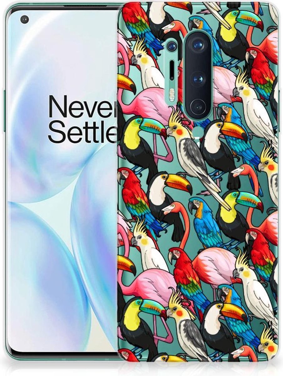 OnePlus 8 Pro TPU Hoesje Birds