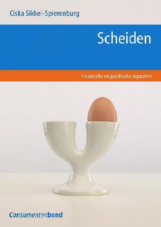 Cover van het boek 'Scheiden' van Ciska Sikkel-Spierenburg