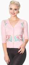 Dancing Days Cardigan -M- Face To Face Roze